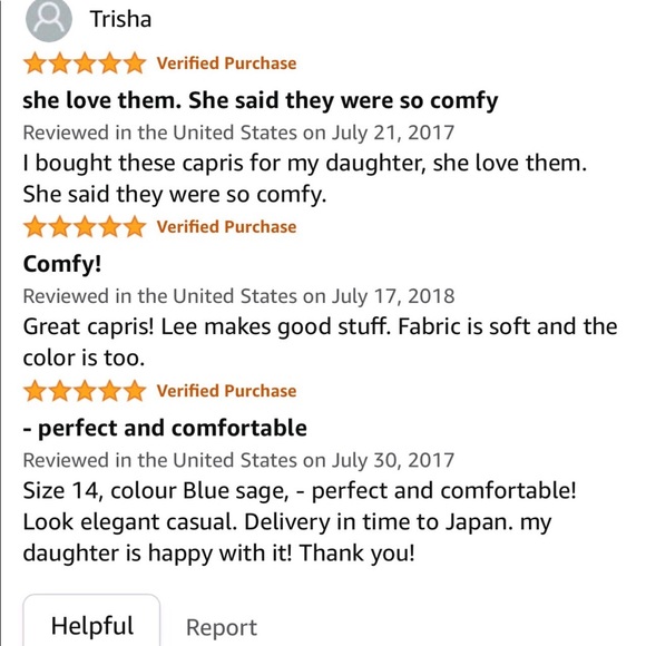 NEW LEE Capri Pants Hibiscus Pink Relaxed Fit Middleton Knit Waist Size 10 NWOT - Picture 11 of 15